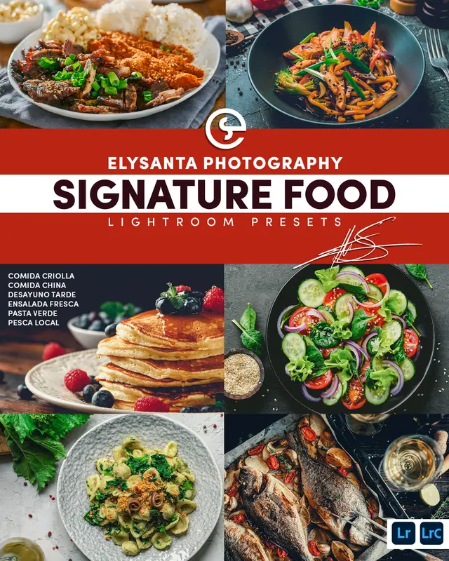 Elysanta Signature Food Lightroom Preset