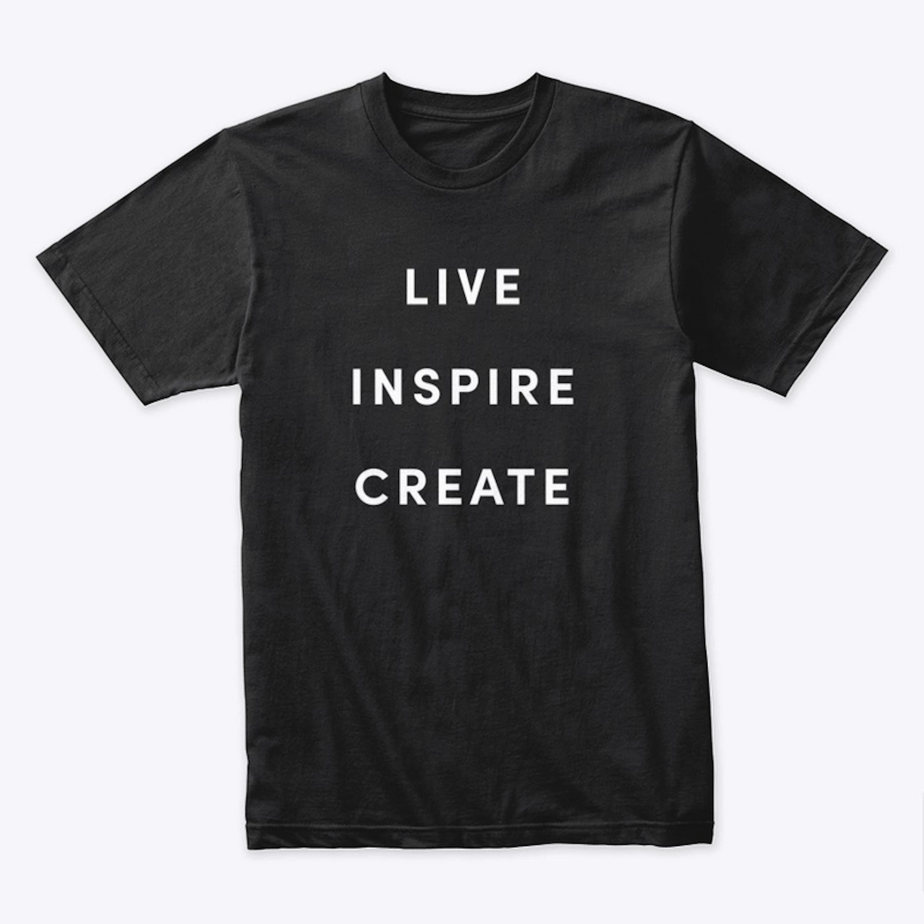 LIVE INSPIRE CREATE Black