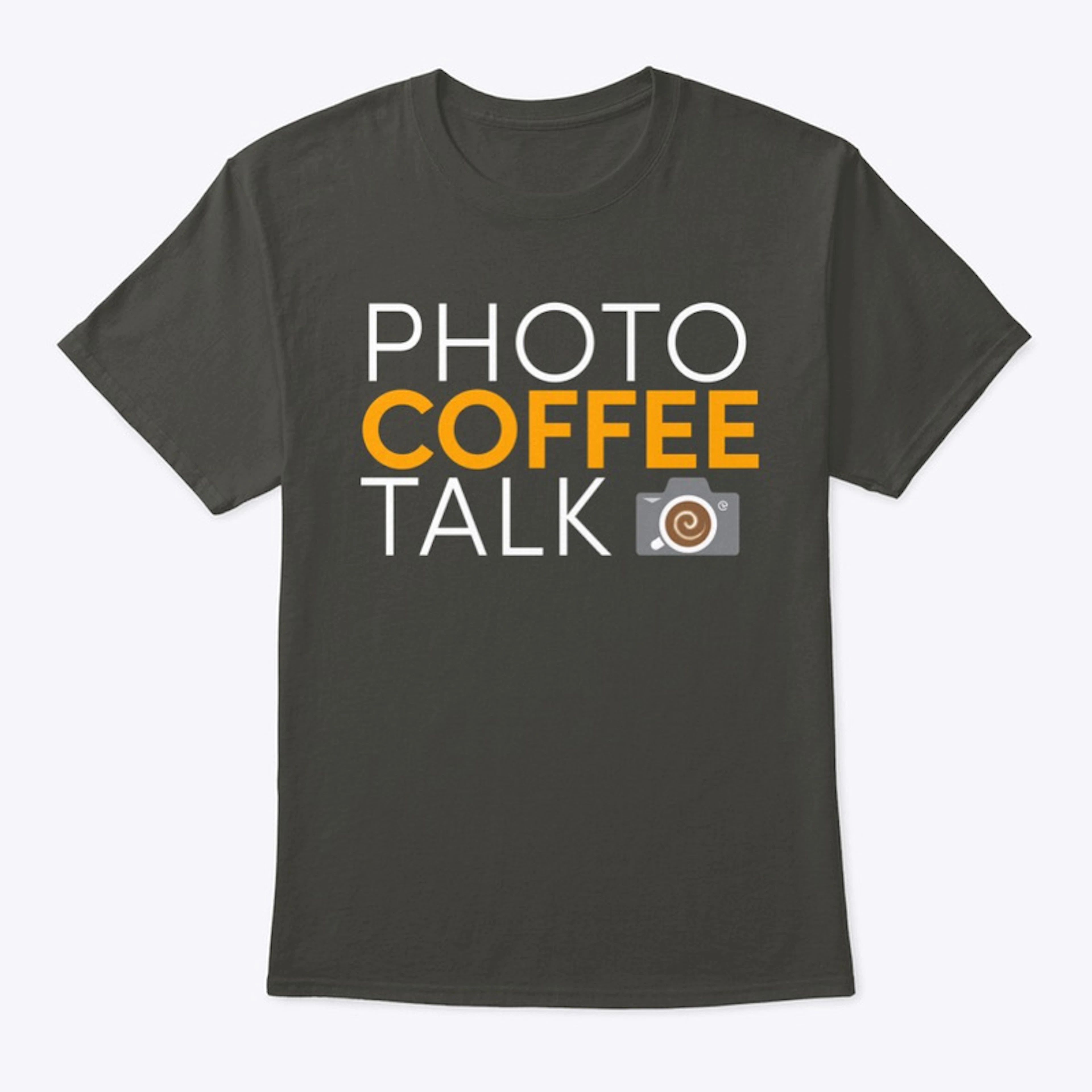 PHOTO COFFEE TALK Text Tee