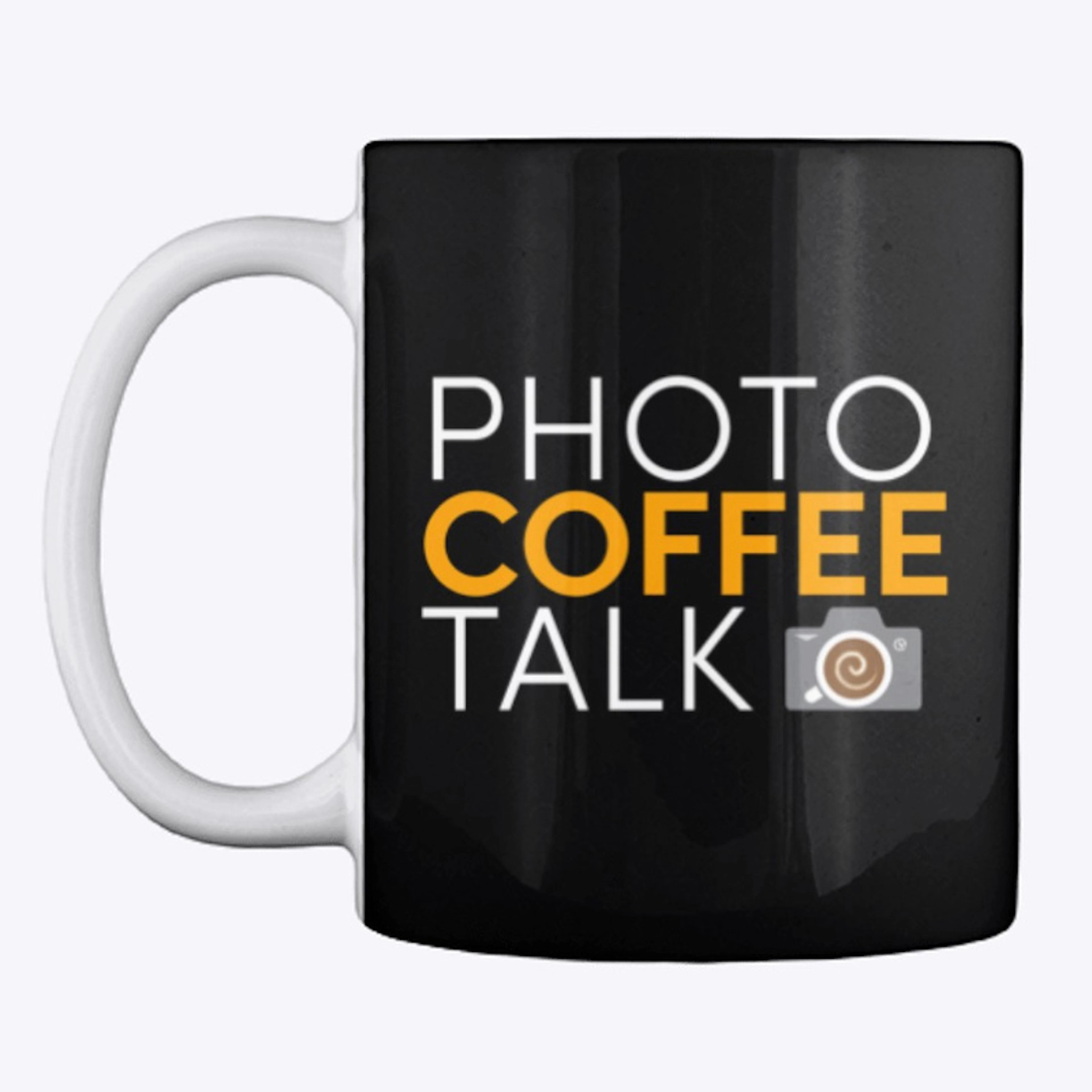 PHOTO COFFEE TALK Text Tee