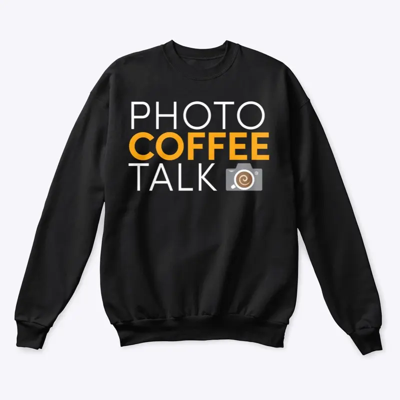 PHOTO COFFEE TALK Text Tee