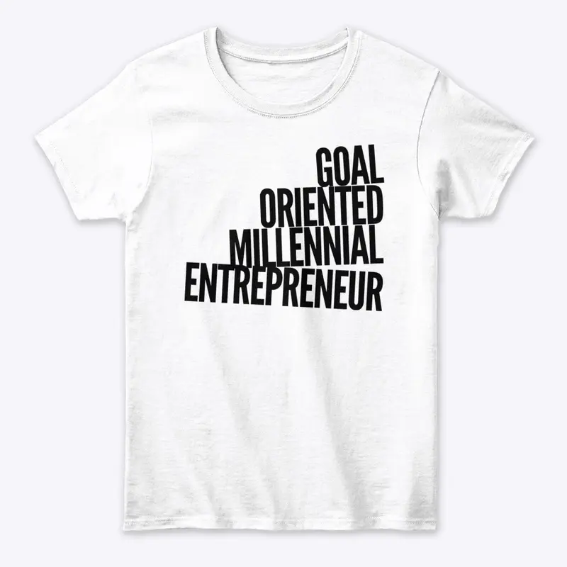 GOAL ORIENTED MILLENNIAL ENTREPRENEUR